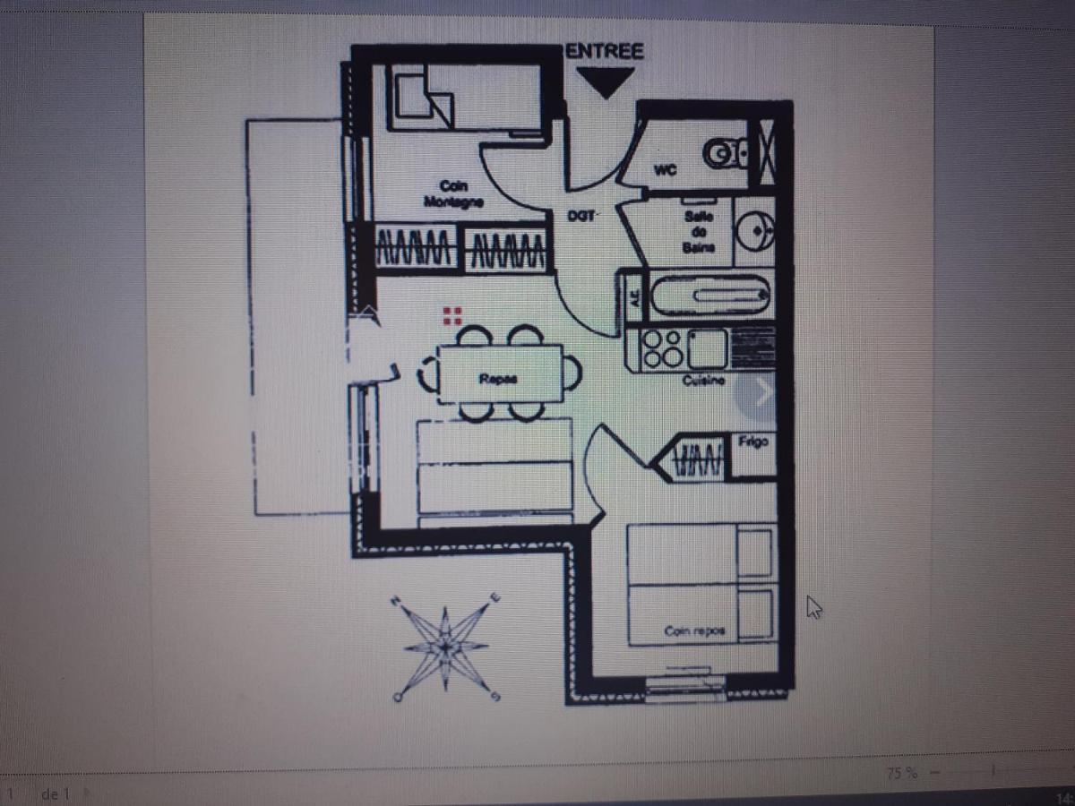 Valfrejus - Appartement "L'Erable" Les Chalets De Florence 2 - Chaleureux Et Fonctionnel - Plein Centre A Cote Des Telecabines - 4 A 7 Pers Экстерьер фото